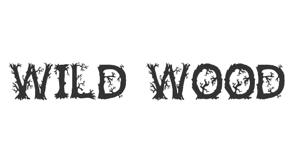 Wild Wood font thumb